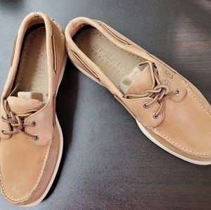 Sperry Top Siders 10.5 W. Worn 2x